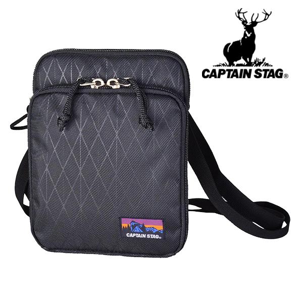 ◆商品説明CAPTAIN STAG（キャプテンスタッグ）のミニショルダーバッグです。多用途ファスナーポケット付き♪男女兼用で使えるデザインで、通勤通学はもちろん旅行時のサブバッグとして、シーンを選ばずに使用できます。プレゼントやギフトにもお...