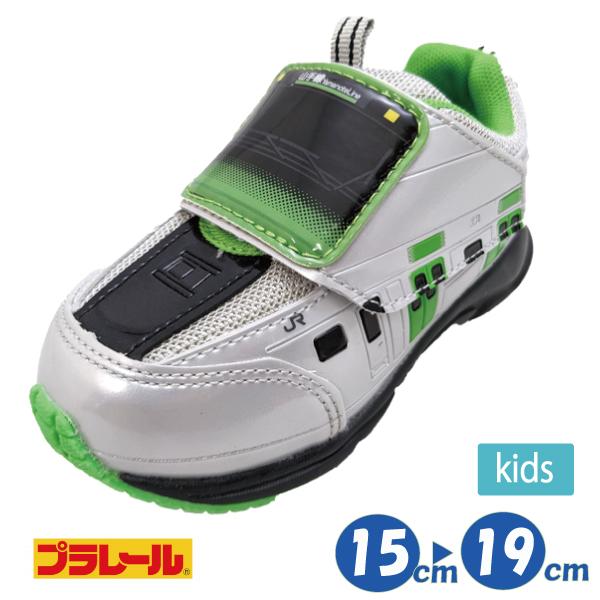 プラレール 山手線 スニーカー 15-19cm カジュアル キッズ 子供 靴 キャラクター かわいい  マジックテープ JR東日本 E235系山手線 pr16258