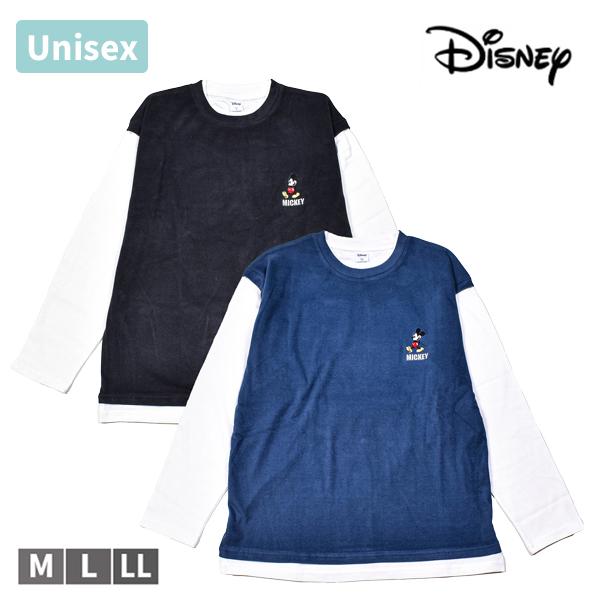Disney（ディズニー） ミッキー ミッキーマウス レイヤード ロンT