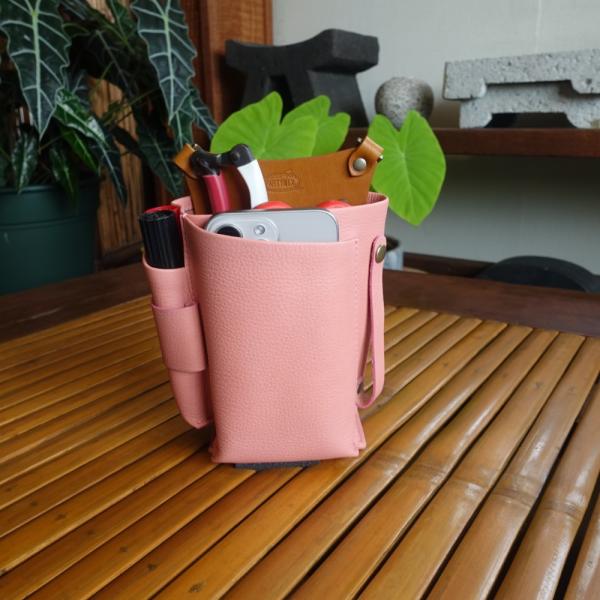【アウトレット】フローリスト ケース 本革 手づくり シザーケース 花屋 写真の現品 １点もの 【必ず下記の商品説明をご覧ください】