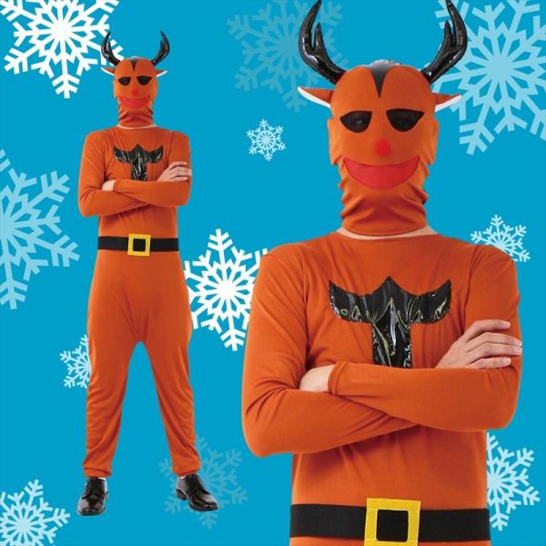 ヒーロー トナカイ コスチューム クリスマス 衣装 メンズ 男性用 茶色 ブラウン パロディー 悪役 イケイケトナカイタイツ Men S Buyee Servicio De Proxy Japones Buyee Compra En Japon