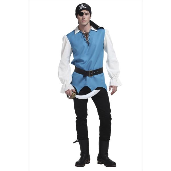 ハロウィン コスプレ 衣装 仮装 コスチューム 海賊 船乗り 船長 ピーターパン 男性用 メンズ ファンタジーブルーパイレーツ Men S Buyee Buyee 日本の通販商品 オークションの代理入札 代理購入