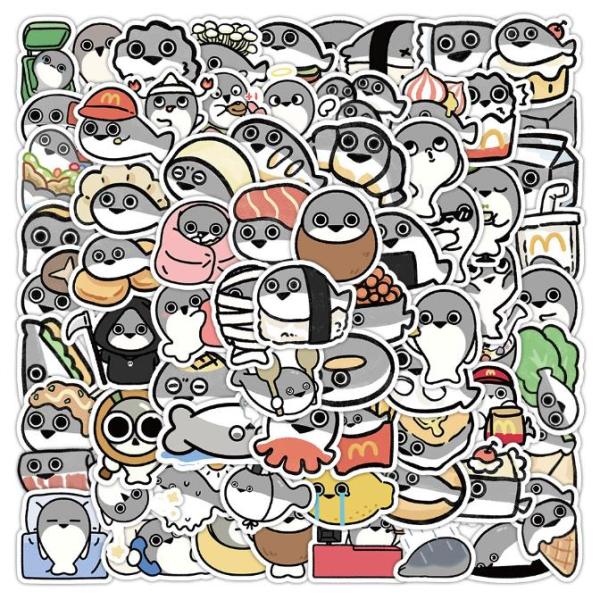 セット内容 60枚入り アニメキャラクター ステッカー サイズ 1枚あたりの絵柄は1~ 6cmで異なる。 使用方法 まずは滑らかな表面をきれいにし、その後、お気に入りのステッカーを選択してその上に貼ります。 ちょうどイメージとあなたの素晴ら...