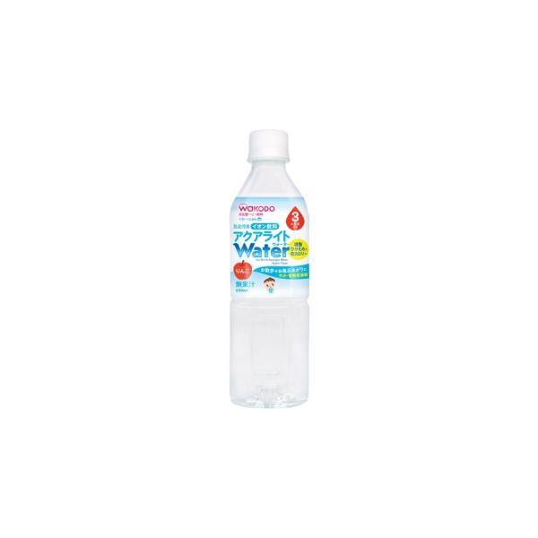 【5個セット】ベビーのじかん アクアライトWater りんご 500mlx5個セット