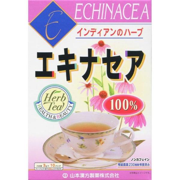 『エキナセア100％ 3g×10包』健康食品 ドリンク エキナセア100％ ハーブ ノンカフェイン容量 3g×10包JANコード 4979654024013原材料：エキナセア（中国）発売元：山本漢方製薬株式会社製造国：日本区分：健康食品賞味...