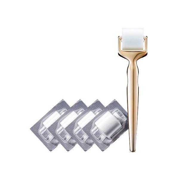 ミューボーテ マイクロローラー 本体 替ローラーヘッド4個付 MIEUXbeauteコスメ 化粧品 スキンケア フェイスケア 美顔ローラー【商品名】ミューボーテ マイクロローラー 本体(替ローラーヘッド4個付)【内容量】1セット(本体+替ロ...