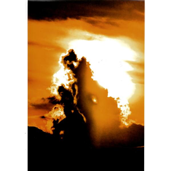 [商品名]１３３：奇跡の写真 黄金龍 （おうごんりゅう・出現）[仕様]原材料　印画紙サイズ　・ゴールドカラー額：約415m×315mm、重量約980g　・窓抜きサイズ（作品の見える大きさ）：約300mm×195mm商品構成：銀塩写真×1、額...