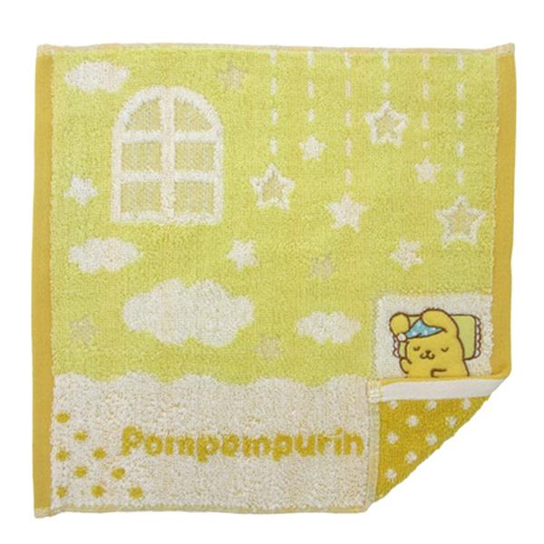 ポムポムプリン 【ネコポス便発送可】3725010300 ミニタオル おふとん