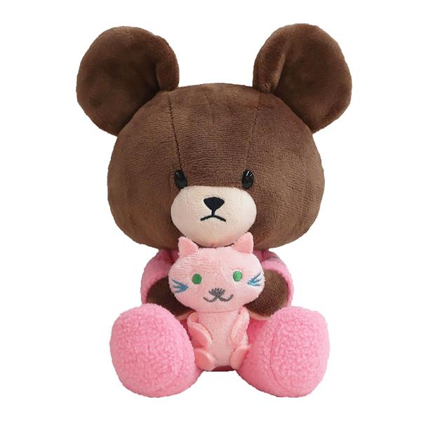 202109-24 くまのがっこう ジャッキーとねこ ペアぬいぐるみ the bears