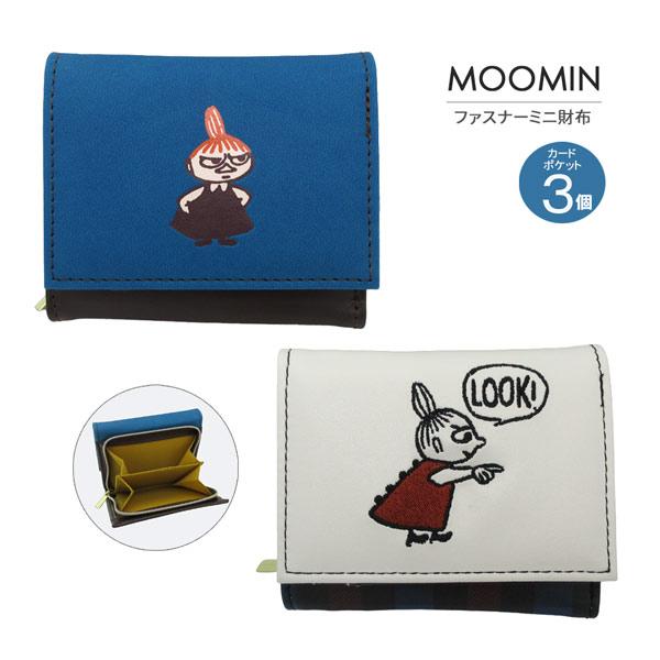 MOOMIN 216858-66 カミオ ムーミン ファスナーミニ財布 ムスッ