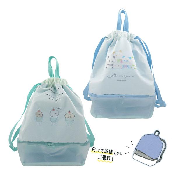 【専用】クリームソーダのナップザック 218204-05 二層式ナップサック もちもちぱんだ YURUWAN/クリームソーダ