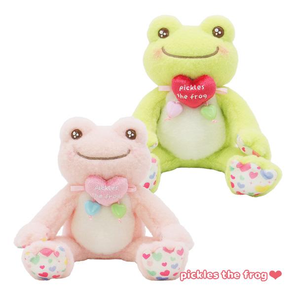 218520-37 かえるのピクルス スマイルハート ビーンドール ぬいぐるみ