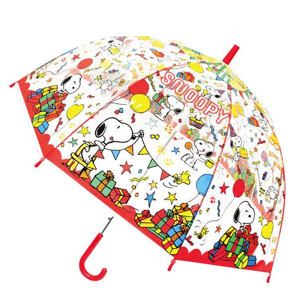 スヌーピー 子供ビニール傘 パーティ サイズ ５５ｃｍ 雨 梅雨 レイン アンブレラ ファッション 服飾 おでかけ キッズ ギフト プレゼント Norm21jrob Godawaripowerispat Com