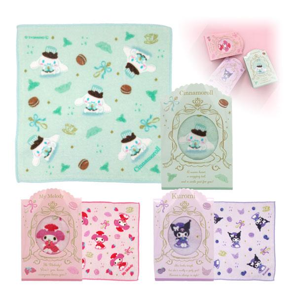 42233-43233 サロンジェ タオルハンカチBOX Tea Room キャラクター