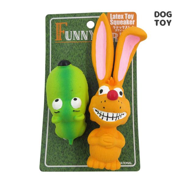 WL2749 WILL ファンキードッグ＆ラビット 2pcsセット 犬用 ペット用