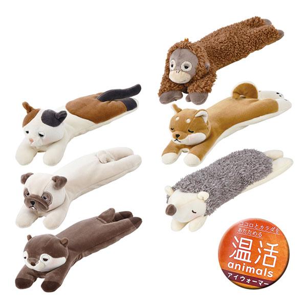 じんわり温かい動物モチーフのホットアイテム。小動物のぬくもりに触れているような温かさに心も体も癒されるような気分。温かいシリカゲルと程よい重みが疲れた目を癒してくれるアイウォーマーです。※中身のシリカゲルは、電子レンジで温めて何度も使用でき...