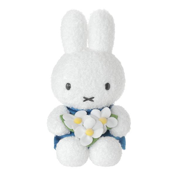 Miffy（ミッフィー） 608867 miffy's Garden ぬいぐるみ 青花 dick