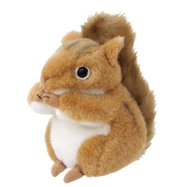 りすのサック 180341 吉徳 りくのなかまたち 14cm/ぬいぐるみ/栗鼠