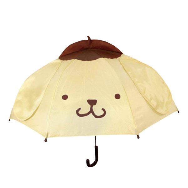 ポムポムプリン 19370 耳付き傘 SANRIO サンリオ 可愛い 立体 かさ 長