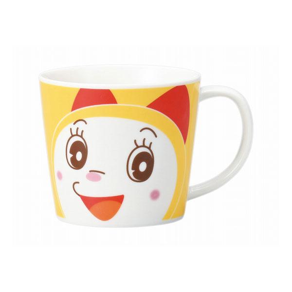 ドラえもん茶碗、マグカップ、お箸 金正陶器 70121 ドラえもん フェイスマグ M サイズ ドラミちゃん