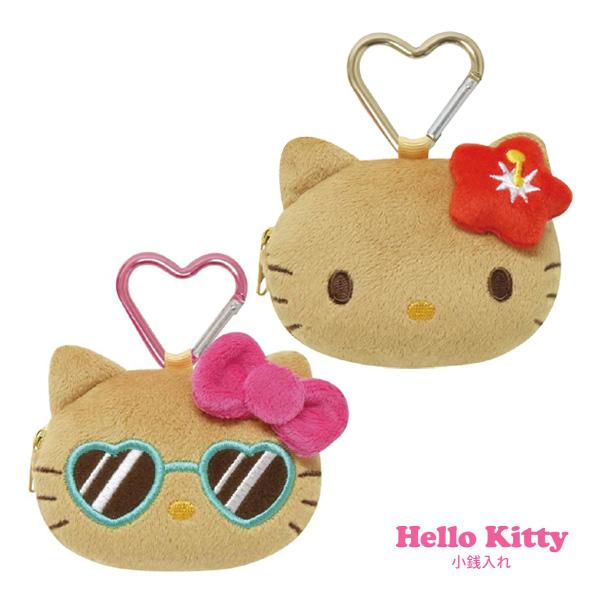 ハローキティ KTHI-KZ 日焼けシリーズ 小銭入れ ハイビスカス