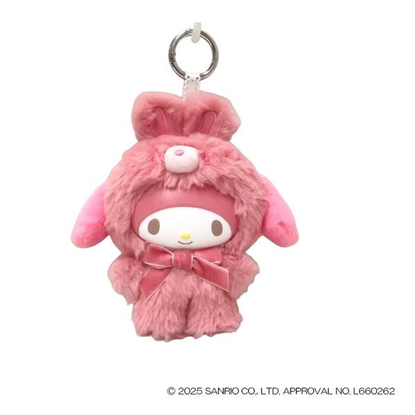 マイメロディ 224460-26 ファインフェイスミニ ラテバニー うさぎ