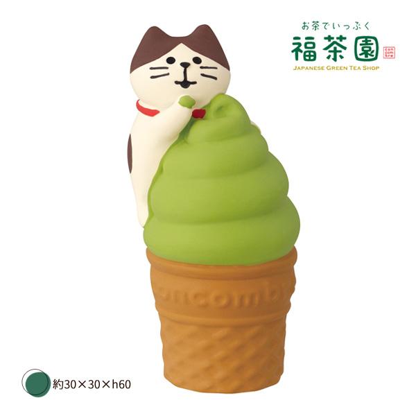DECOLE（デコレ） ZCB-38376「ちびねこ抹茶ソフト」お茶でいっぷく 福