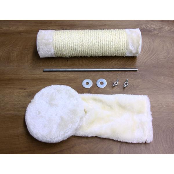 cat wings キャットタワー 交換部品突っ張り柱キット 1本組【長さ345mm 直径約90mm ポスト(柱)サイザル+布巻き 突っ張り柱 用のキット】キャットタワー パーツ /【Buyee】 cat wings キャットタワー 交換部品突っ張り柱キット 1本組【長さ345mm 直径約90mm ポスト(柱)サイザル+布巻き 突っ張り柱 用のキット】キャットタワー パーツ /【Buyee】