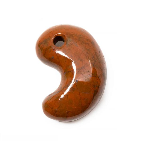 一点もの】勾玉 佐渡赤玉石 24mm【鑑別書付き】 : パスクル - 通販