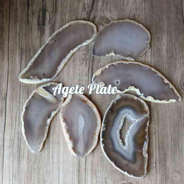 20ｇ〜50ｇ グレイ ホワイト 色 お任せ アゲート プレート 穴あり 穴なし 色々あります【瑪瑙/アゲート】絆を深め、まとまりを強くする石アゲートは多様な模様を持つ石で、天眼石やブルーレースアゲートなどもがあります。色や模様がエネルギー...