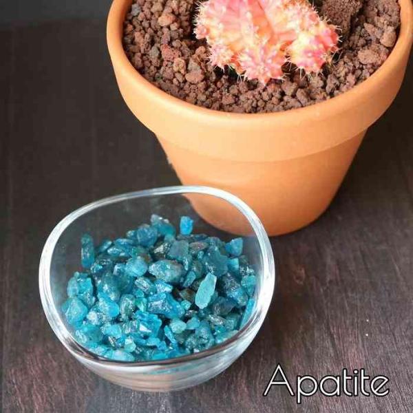 アパタイト さざれ石 原石  50ｇ オルゴナイト ハーバリウムに絆を強めるエネルギーを持つと言われる石です。精神的な不安定感を緩和して物事の捉え方や思考の方向性が安定するように調整してくれます。マイナスイオンを発生し、癒し効果が期待できま...