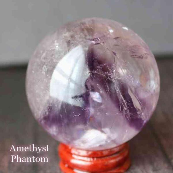 ファントム アメジスト 丸玉 スフィア 46mm プレゼント 新築祝い