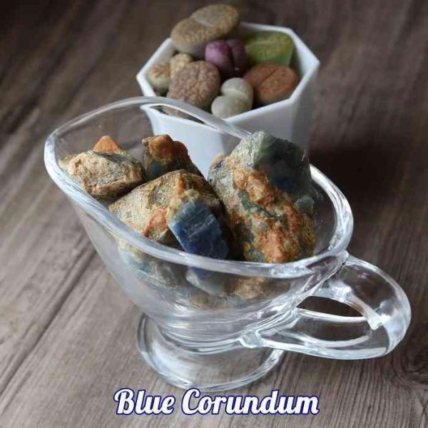 ブルー コランダム サファイア 原石 10g 浄化用 さざれ石