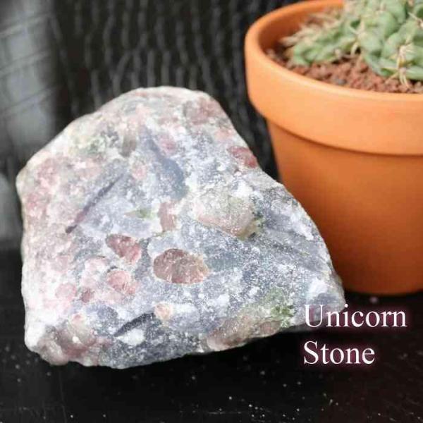 ユニコーンストーン 原石 レピドライト ピンクトルマリン スモーキー