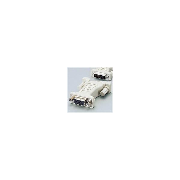 エレコム DVI-I変換アダプタ D-sub15ピン ミニ メス - DVI29ピンオス AD-D15FTDVM