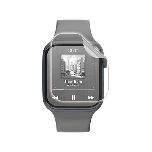 フィルム表面に付いた細かい傷が時間の経過とともに自然と目立たなくなる特殊フィルムを採用した、衝撃吸収、傷リペア、指紋防止タイプのApple Watch用フルカバーフィルムです。貼り付けの際に、ずれやすいフィルムをぴったりと位置合わせできる貼...