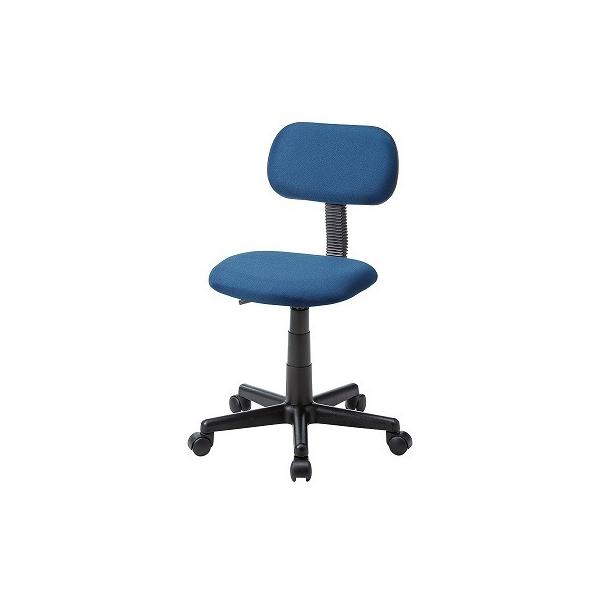 他サイト： あすつく サンワサプライ OAチェア（ブルー）  SNC-A1BL [SNC-A1BL]|| SANWAの商品画像