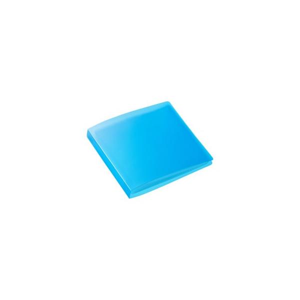 サンワサプライ DVD・CDファイルケース（12枚収納・ブルー） FCD-FL12BL