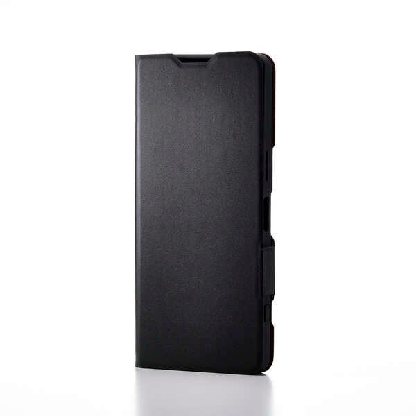 端末の薄さや軽さを損ねない、薄型・超軽量なウルトラスリムタイプのソフトレザーケース(手帳型)です。