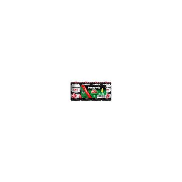 パナソニック　マンガン乾電池ネオ黒単１形４個パック R20PNB/4VSW R20PNB/4VSW