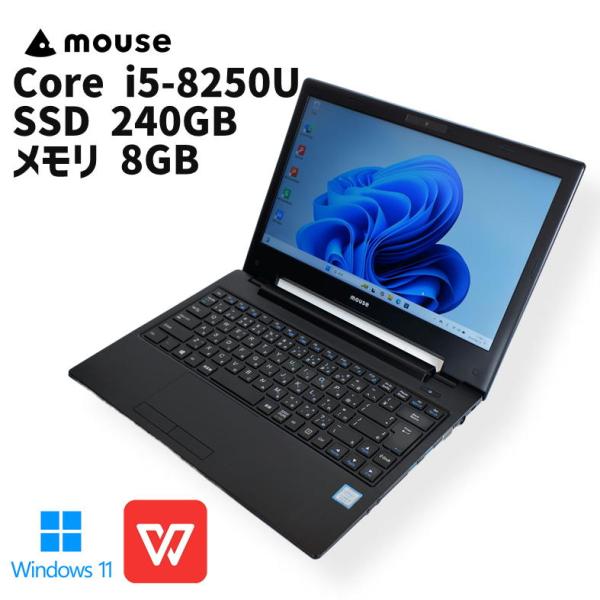 Windowsノート本体 #533 Mouse NB391 i5-8250U 8GB SSD512GB 533 Mouse NB391 i5-8250U 8GB SSD512GB Windowsノート本体