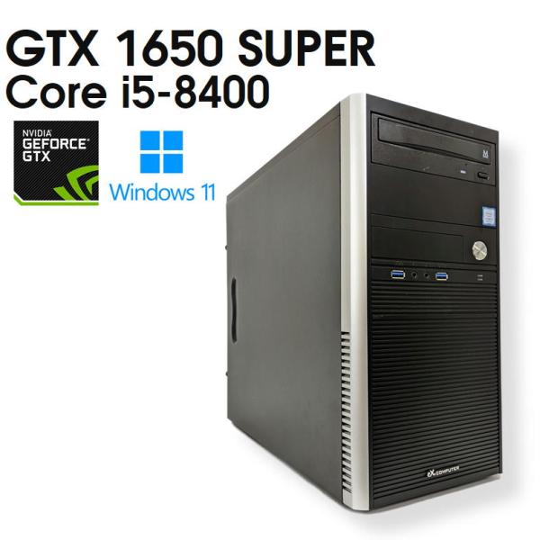 ツクモ 【中古ゲーミングPC】TSUKUMO / GeForce GTX 1650 SUPER