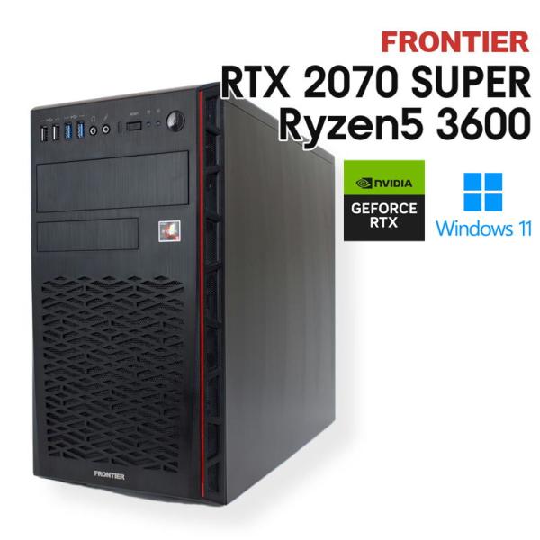 小型ゲーミングPC Ryzen7 RTX2070Super 小型 ゲーミングPC 【 RYZEN5 】【 RTX2070SUPER 】