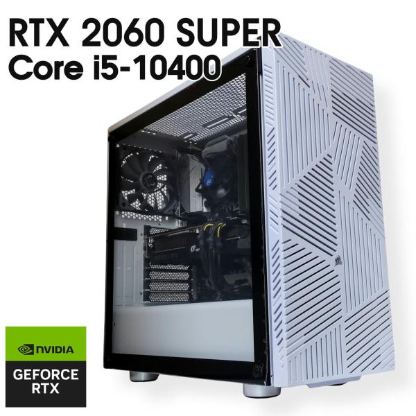 Ryzen7+GeForce RTX2060 Super ゲーミングPC 中古自作ゲーミングPC】GeForce RTX 2060 SUPER / Core i5-10400 16GB