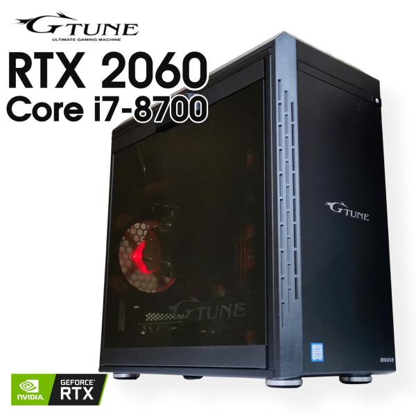 G TUNE 【中古ゲーミングPC】mouse G-TUNE / GeForce RTX 2060 Core i7