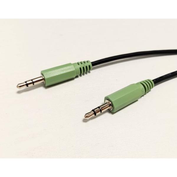 【未使用品】3.5mm ステレオミニプラグ AUX オーディオケーブル オス-オス　約1.5m 当店お任せ 追跡可能メール便