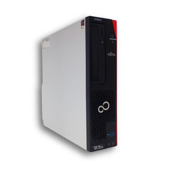 【中古デスクトップ】FUJITSU ESPRIMO / Pentium G4400 / 4GB / SSD 128GB / Windows 10 / WPS Office 2 / DVD-RW