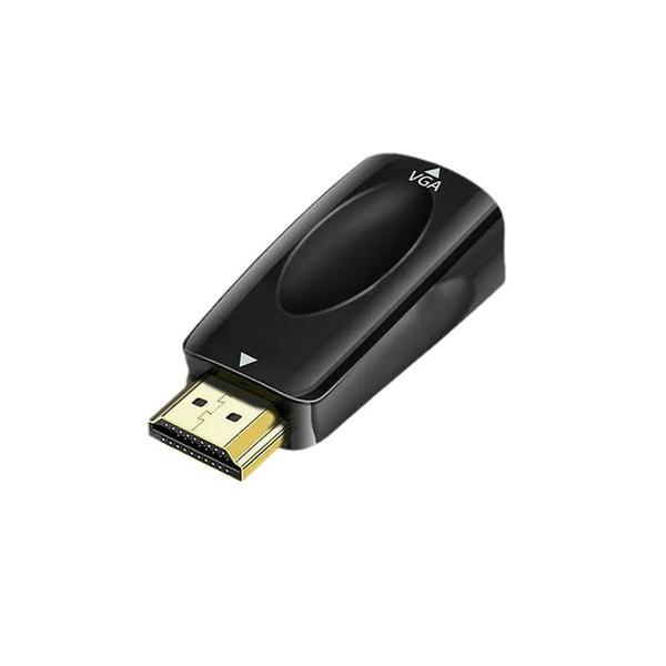HDMI to VGA 変換アダプタ  HDMIからVGAに D-sub HD 1080p対応 【追跡可能メール便】【D2】