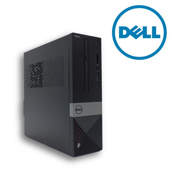 【中古デスクトップ】DELL Vostro / Pentium G4400 / 8GB / HDD 1TB / Windows 10 / WPS Office 2 / DVD-RW / Wi-Fi