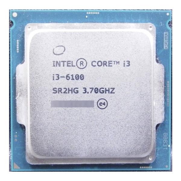 Intel Core i3-6100 CPU 20個 楽天市場】intel cpu core i3 6100の通販